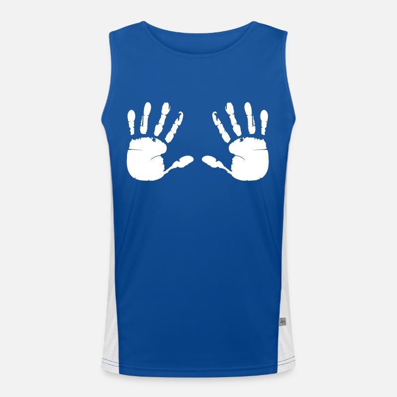 Handprint Men's Functional Contrast Tank Top 