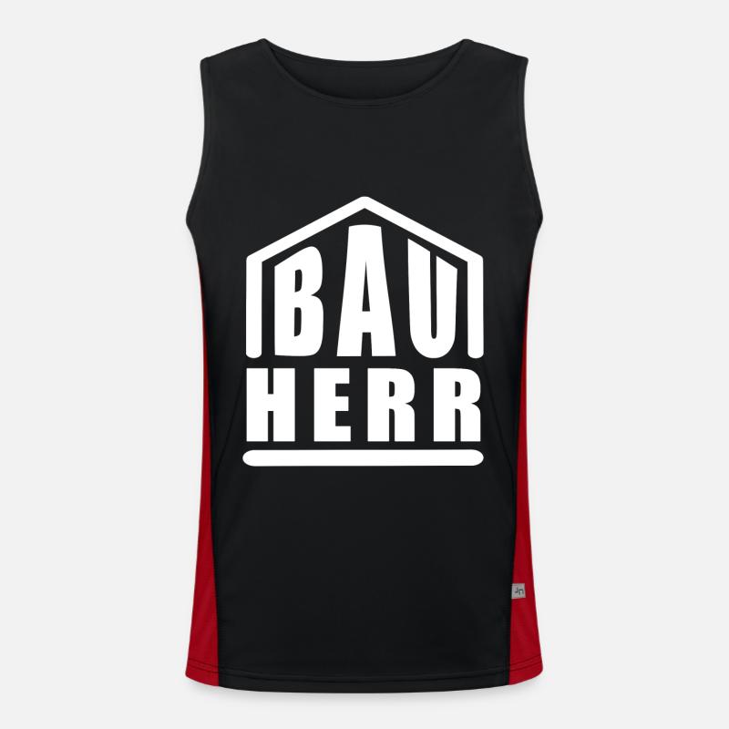 CLIENT Men's Functional Contrast Tank Top 