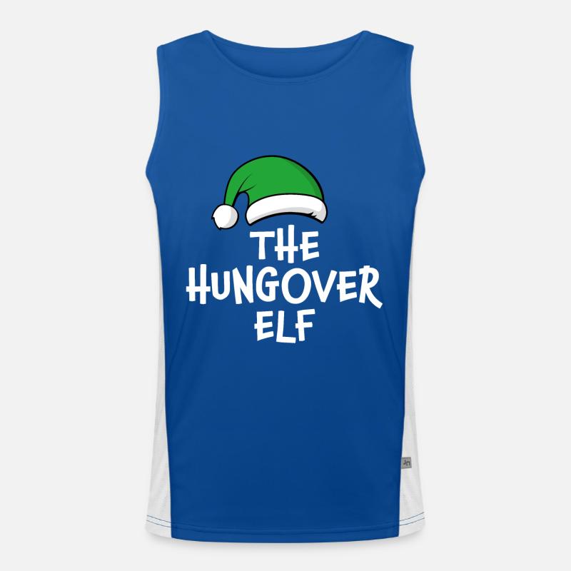 The Hungover Elf Men's Functional Contrast Tank Top 