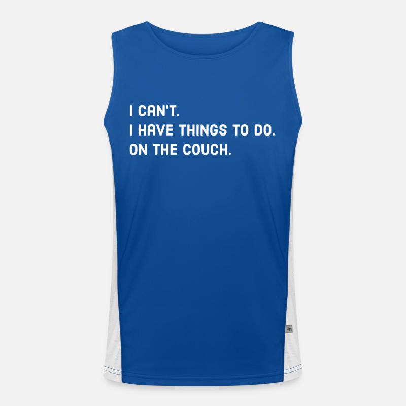 couch Men's Functional Contrast Tank Top 