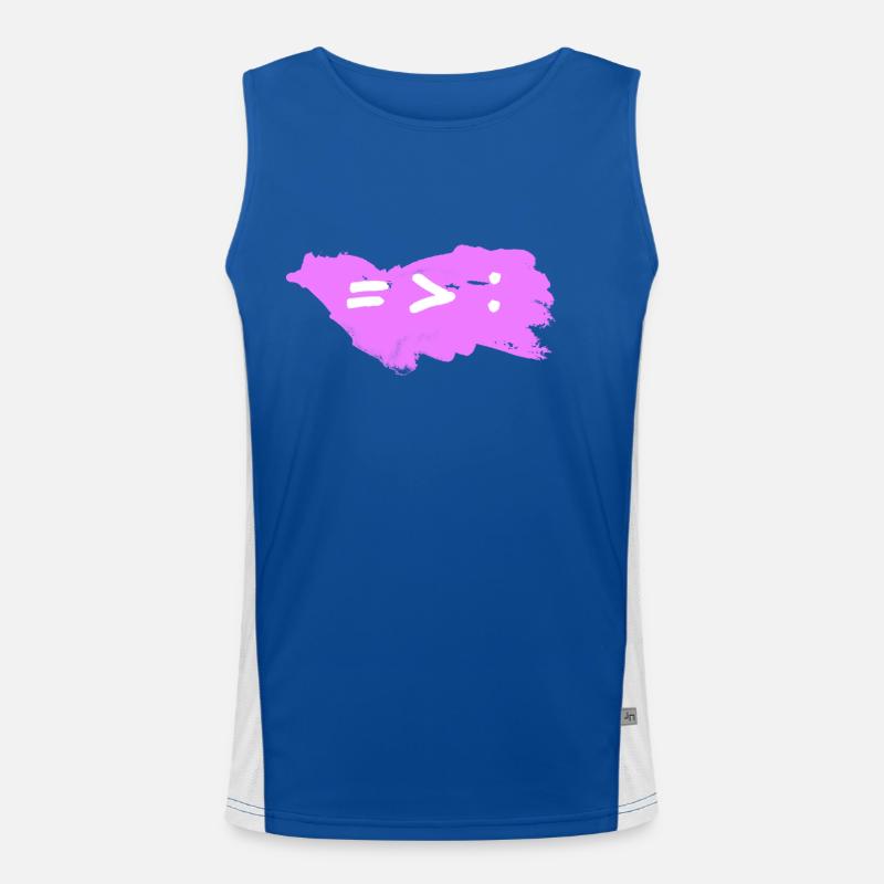 Commonality greater division Men's Functional Contrast Tank Top 