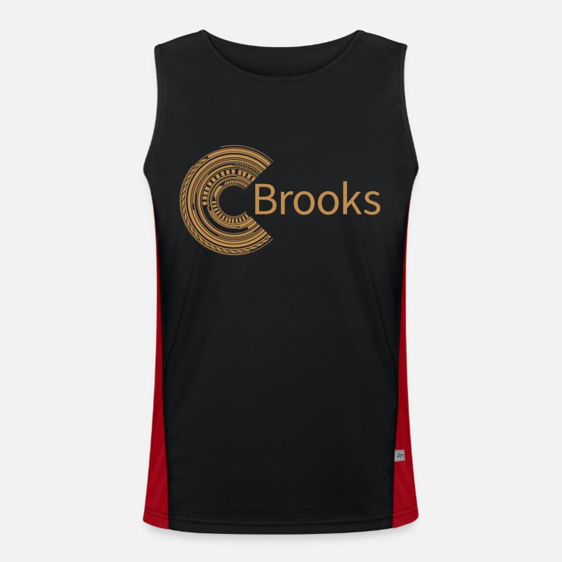 Für Brooks Funktionelles Kontrast-Tank Top für Männer 