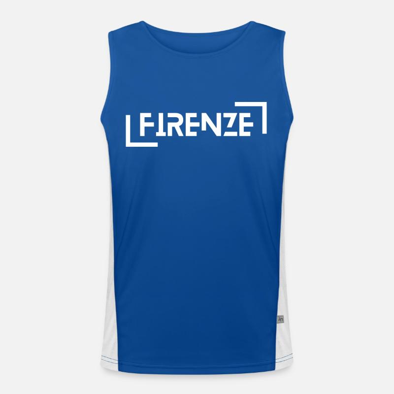 Firenze Florence Men's Functional Contrast Tank Top 