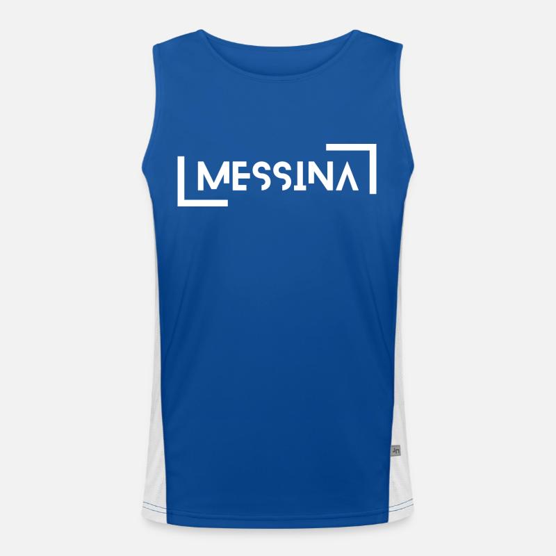 Messine Débardeur respirant contrasté Homme 