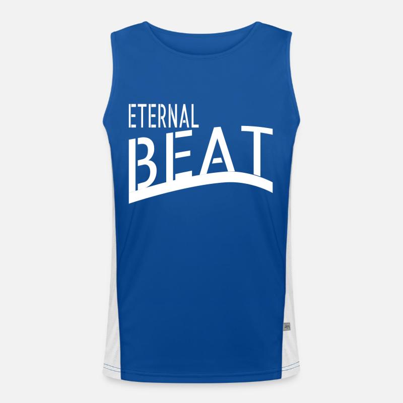 timeless awesome cool rhythmic patterns gift Funktionelles Kontrast-Tank Top für Männer 