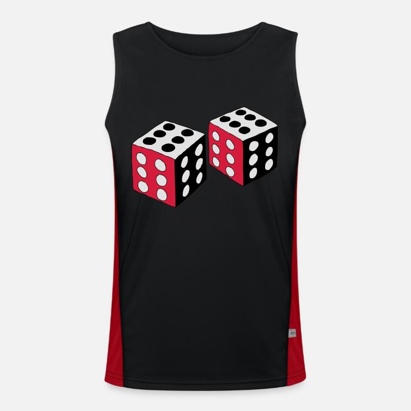 Dice Men's Functional Contrast Tank Top 