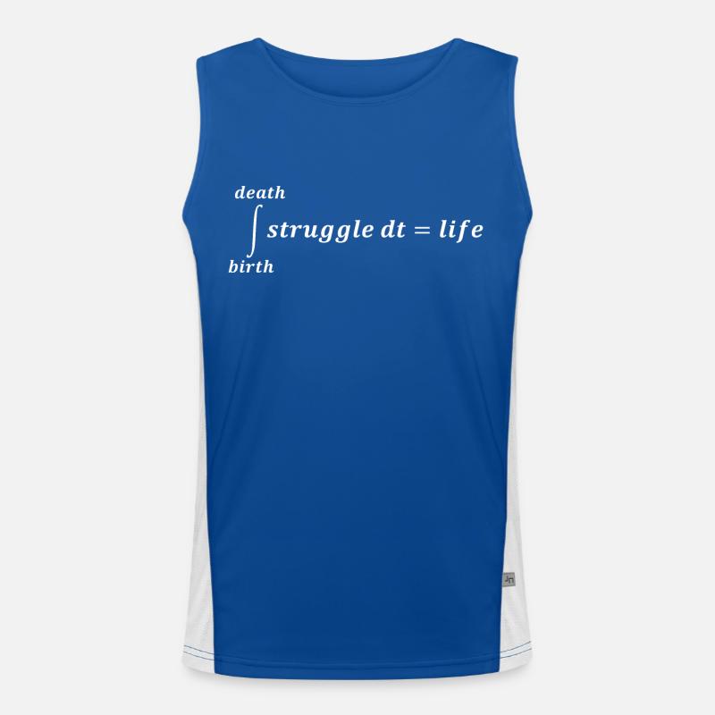 Formule de vie Débardeur respirant contrasté Homme 