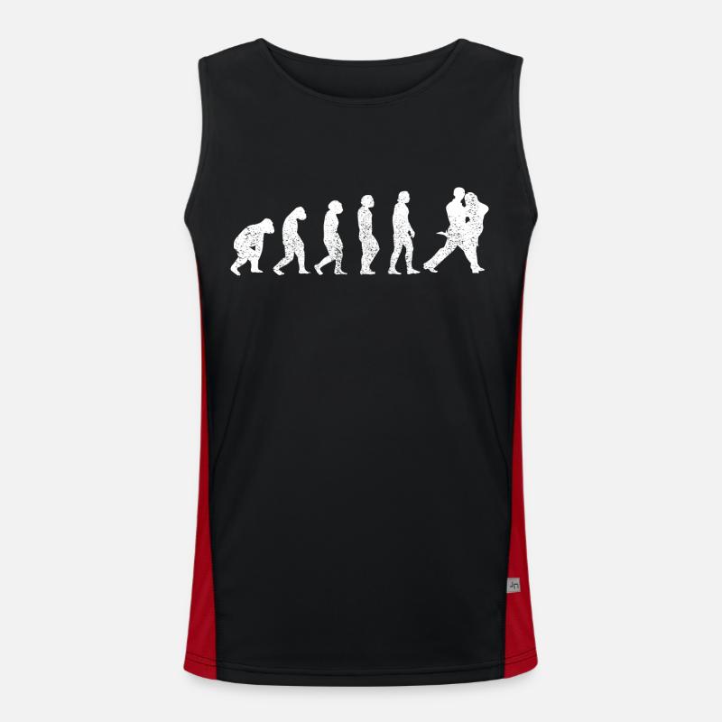 Dancing Sport Gift Dance Sport Hobby Dancer Men's Functional Contrast Tank Top 