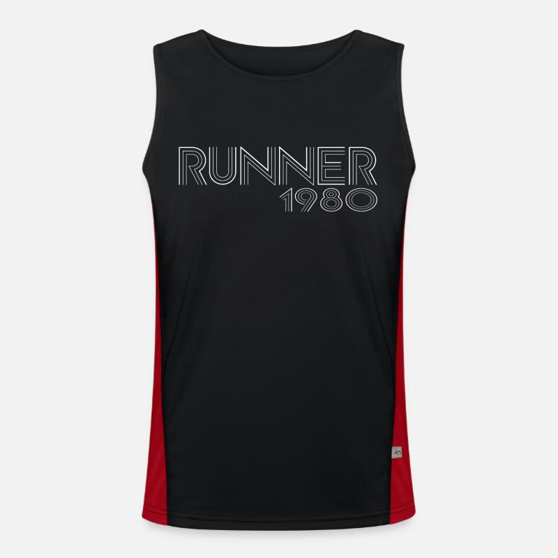 Runner Men's Functional Contrast Tank Top 