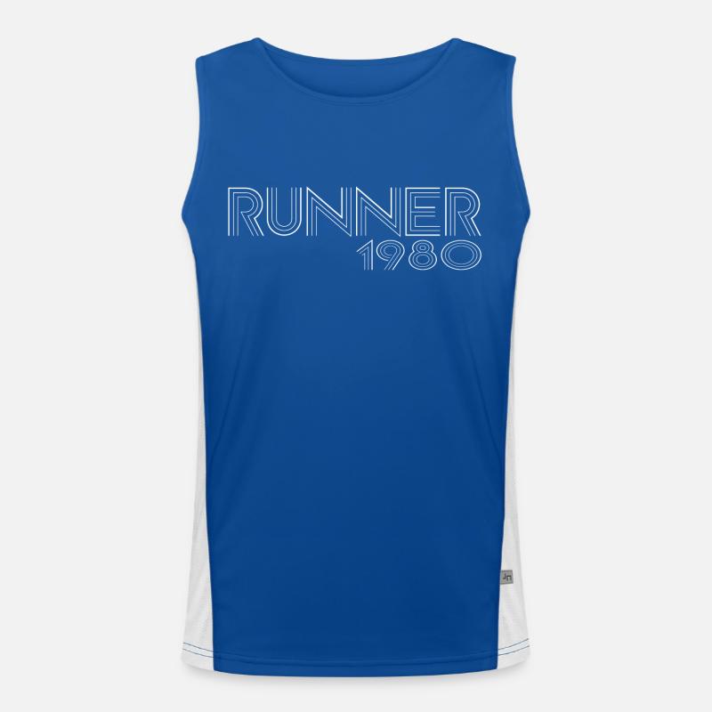 Runner Men's Functional Contrast Tank Top 