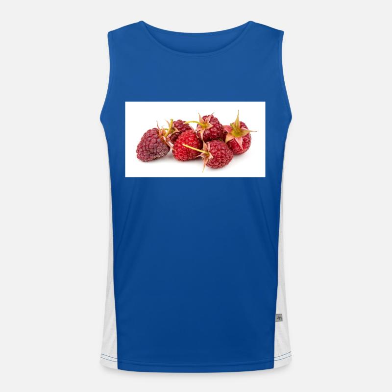Framboise. Framboise Débardeur respirant contrasté Homme 