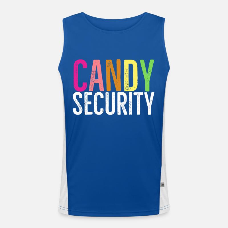 Candy Security Men's Functional Contrast Tank Top 