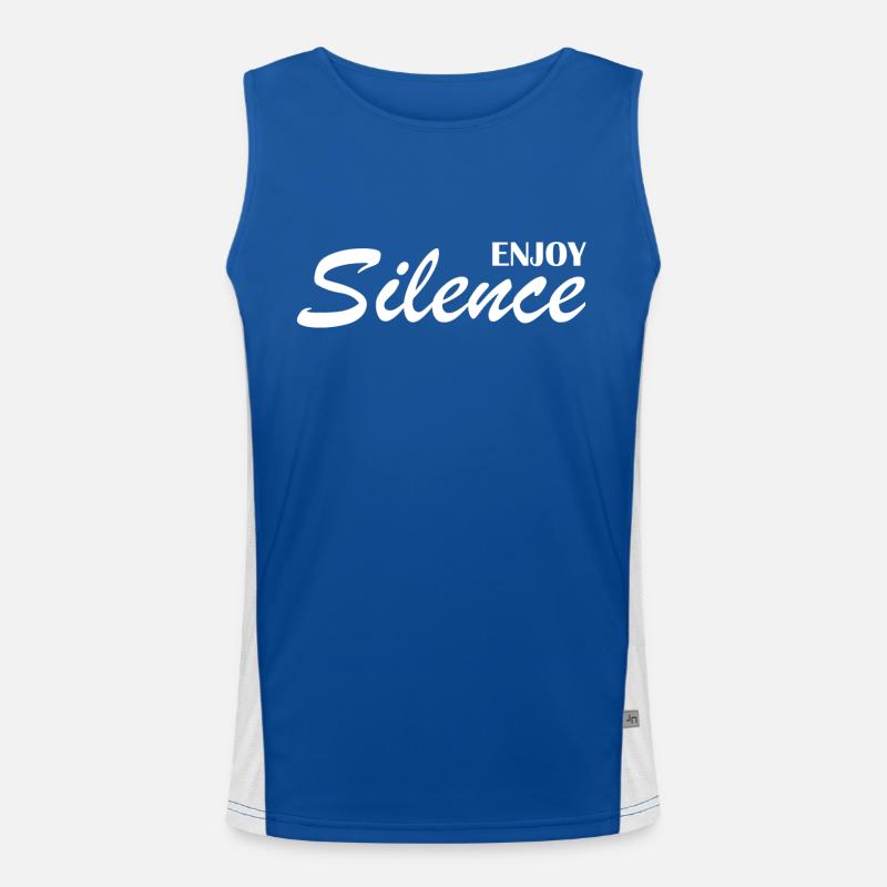 Profitez du silence - Profitez du silence Débardeur respirant contrasté Homme 