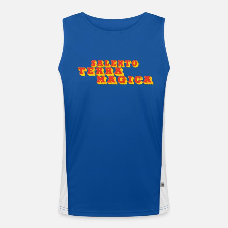 "Salento Magic Land" Men's Functional Contrast Tank Top 