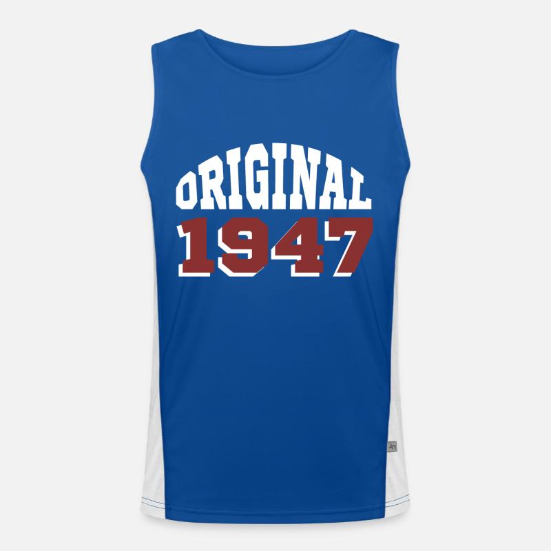 Original 1947 Débardeur respirant contrasté Homme 