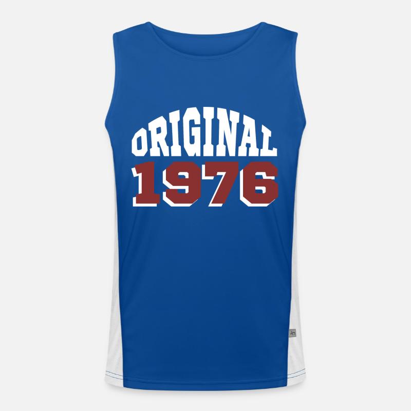 Original 1976 Débardeur respirant contrasté Homme 