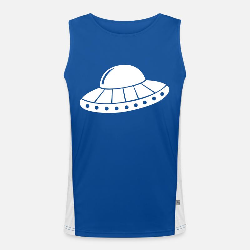 ufo Funktionelles Kontrast-Tank Top für Männer 