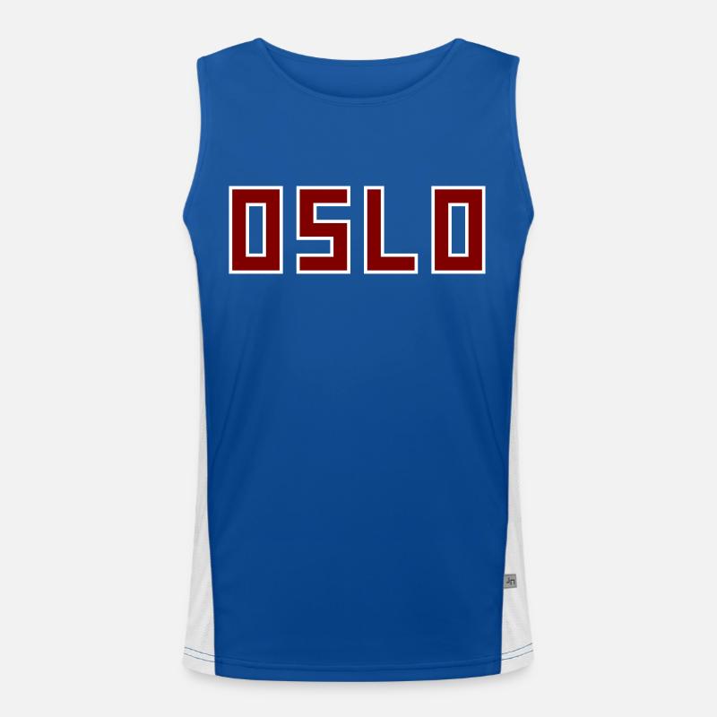 Oslo Men's Functional Contrast Tank Top 