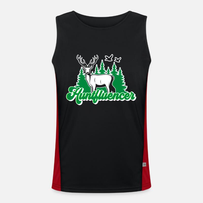 Huntfluencer Hunting Influencer Men's Functional Contrast Tank Top 