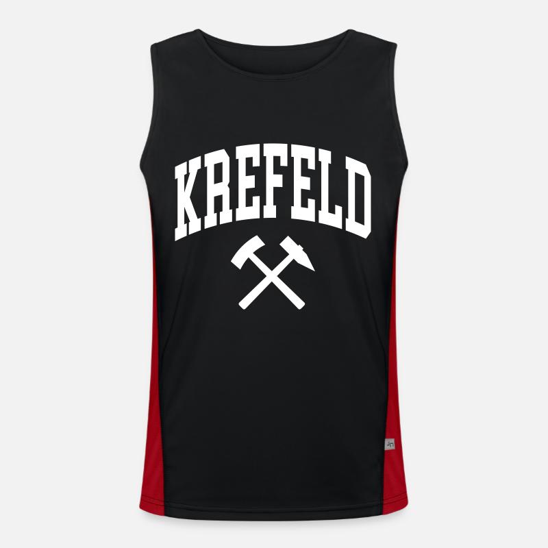 Krefeld Men's Functional Contrast Tank Top 