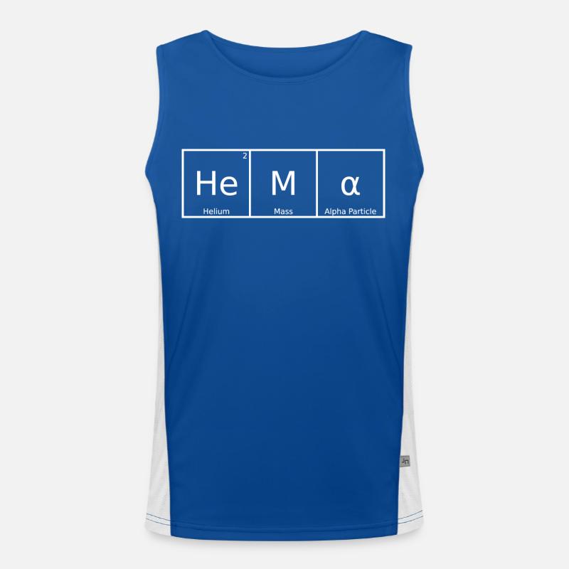 Hema Name Vorname Chemie Periodensystem Elemente Funktionelles Kontrast-Tank Top für Männer 