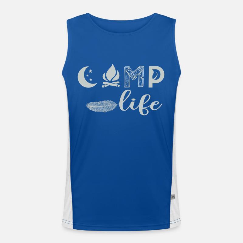Camp live Funktionelles Kontrast-Tank Top für Männer 