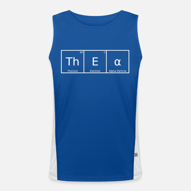 Thea Surname First Name Chemistry Periodic Table Elements Men's Functional Contrast Tank Top 