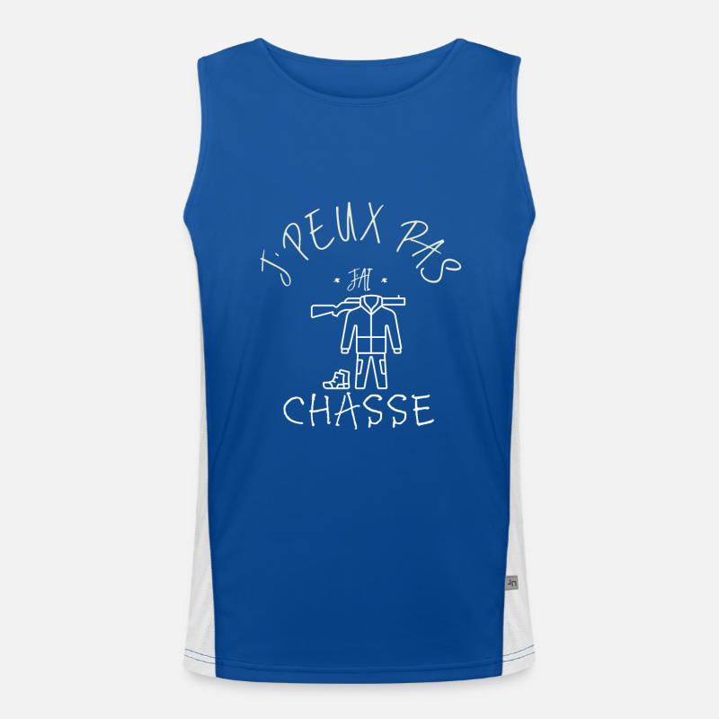 J'peux pas j'ai chasse Débardeur respirant contrasté Homme 