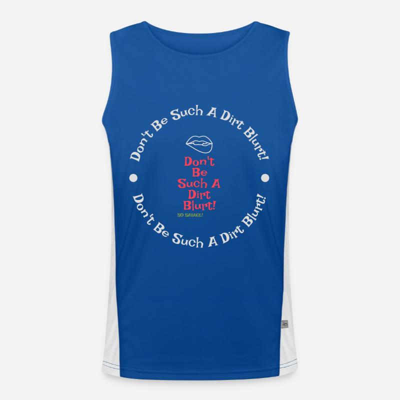 DBSADB Red & Green Men's Functional Contrast Tank Top 