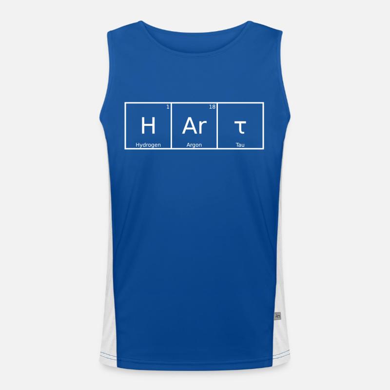 Hart Surname First name Chemistry Periodic Table Elements Men's Functional Contrast Tank Top 