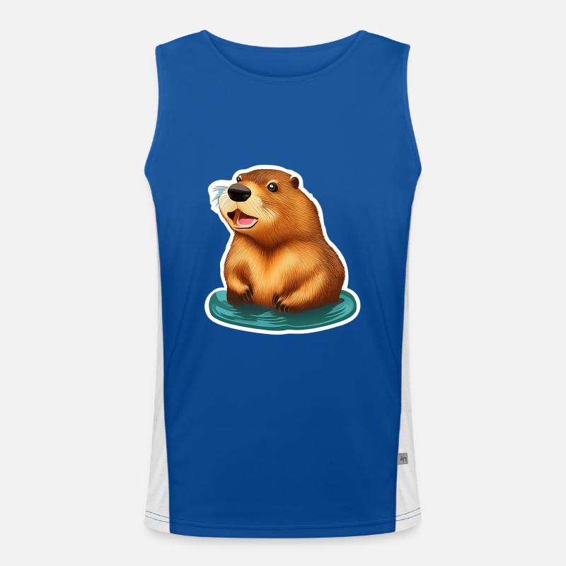 Beaver Men's Functional Contrast Tank Top 