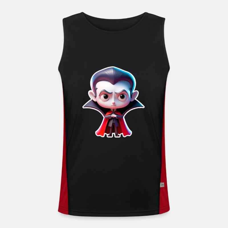 Petit Vampire Débardeur respirant contrasté Homme 