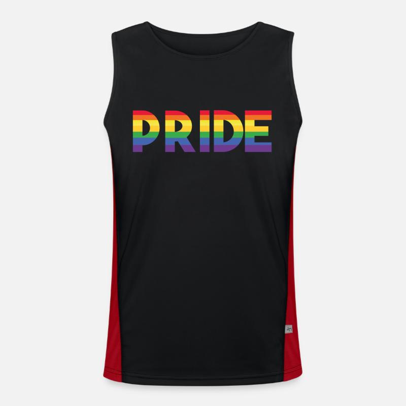 Stolz Funktionelles Kontrast-Tank Top für Männer 