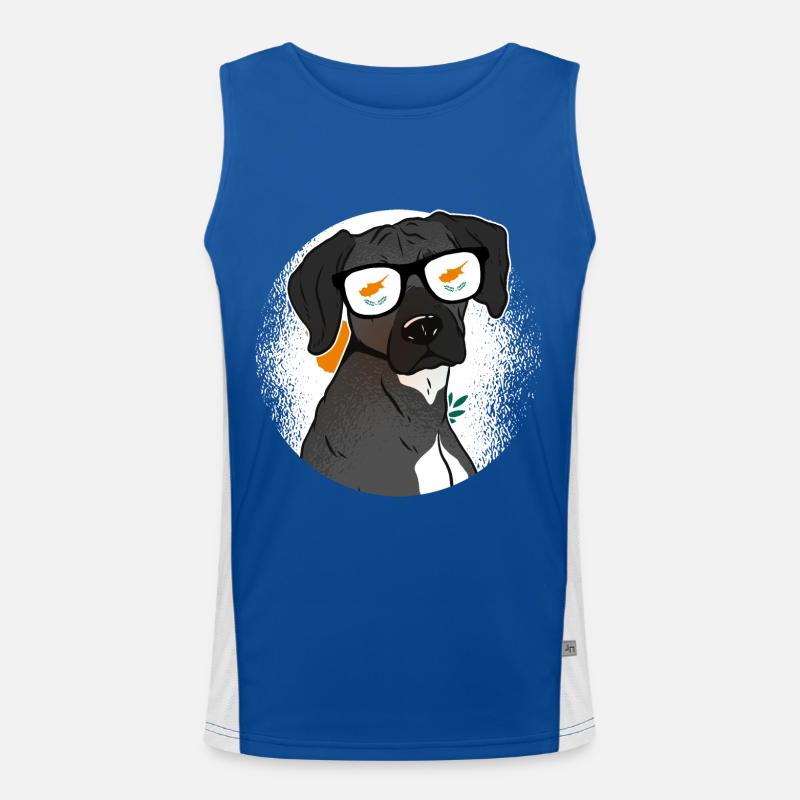 Cyprus Men's Functional Contrast Tank Top 