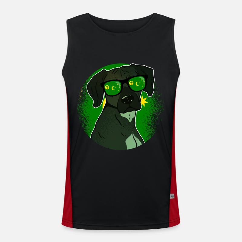 Cocos Islands Men's Functional Contrast Tank Top 