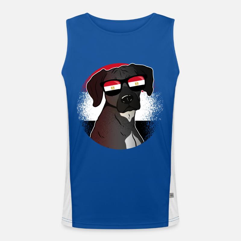 Egypt Men's Functional Contrast Tank Top 