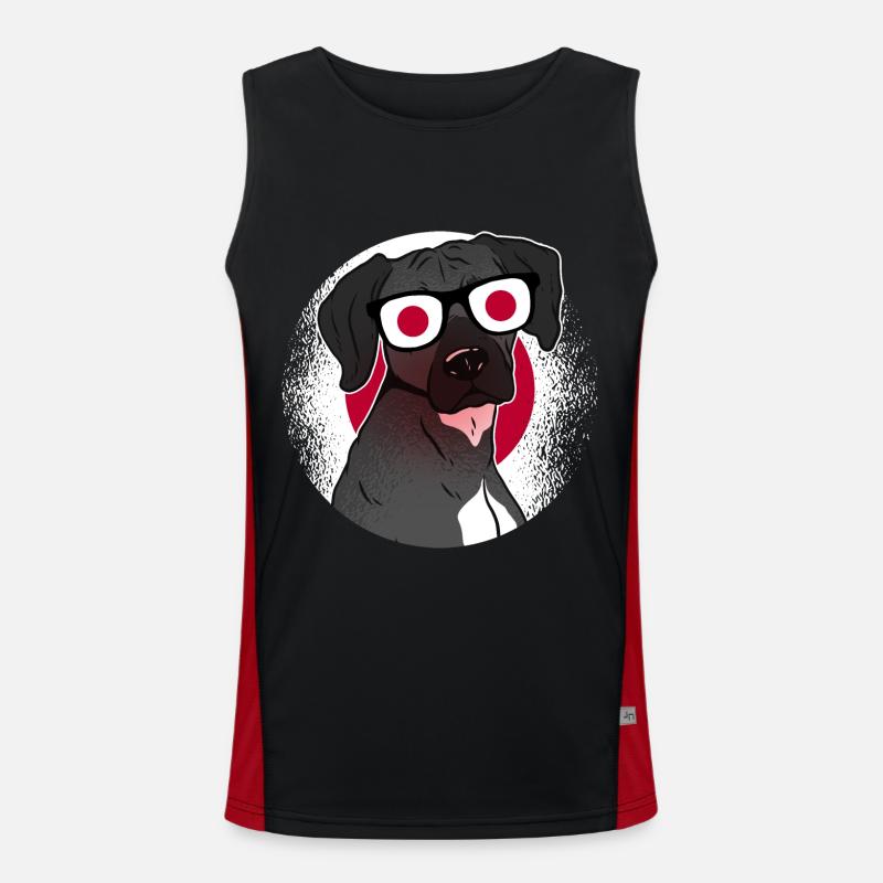 Japan Funktionelles Kontrast-Tank Top für Männer 