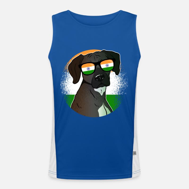 Inde Débardeur respirant contrasté Homme 