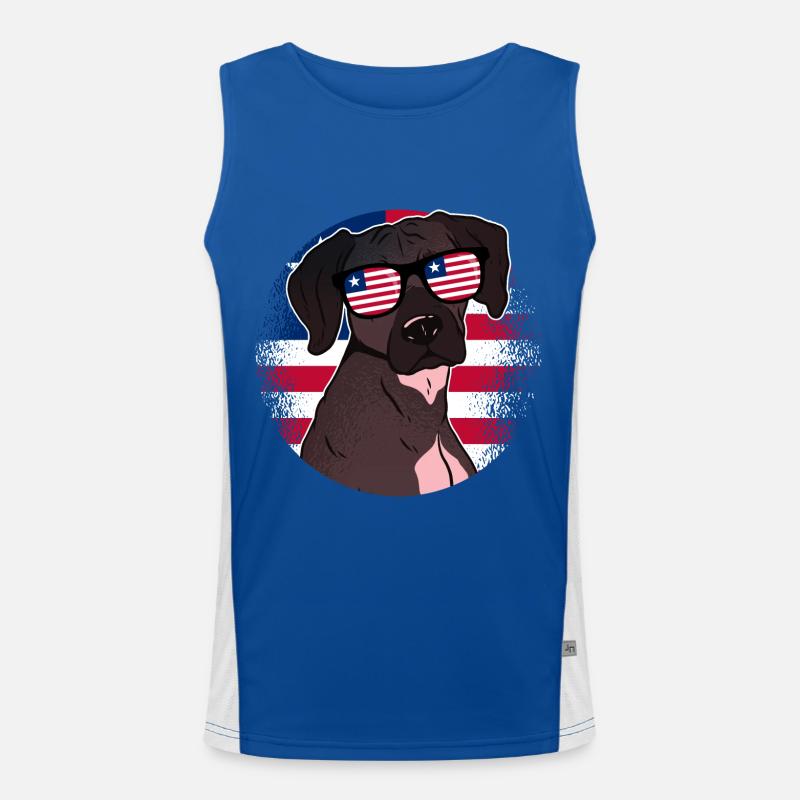 Liberia Funktionelles Kontrast-Tank Top für Männer 
