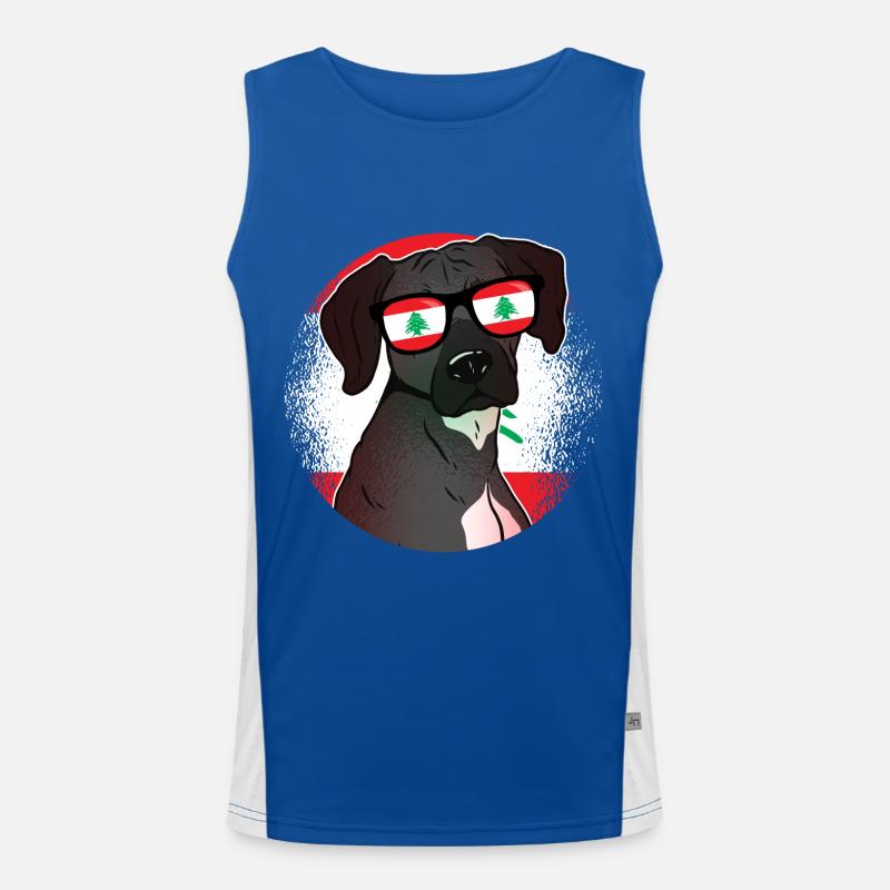 Liban Débardeur respirant contrasté Homme 