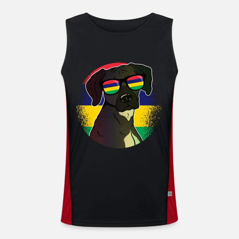 Mauritius Men's Functional Contrast Tank Top 