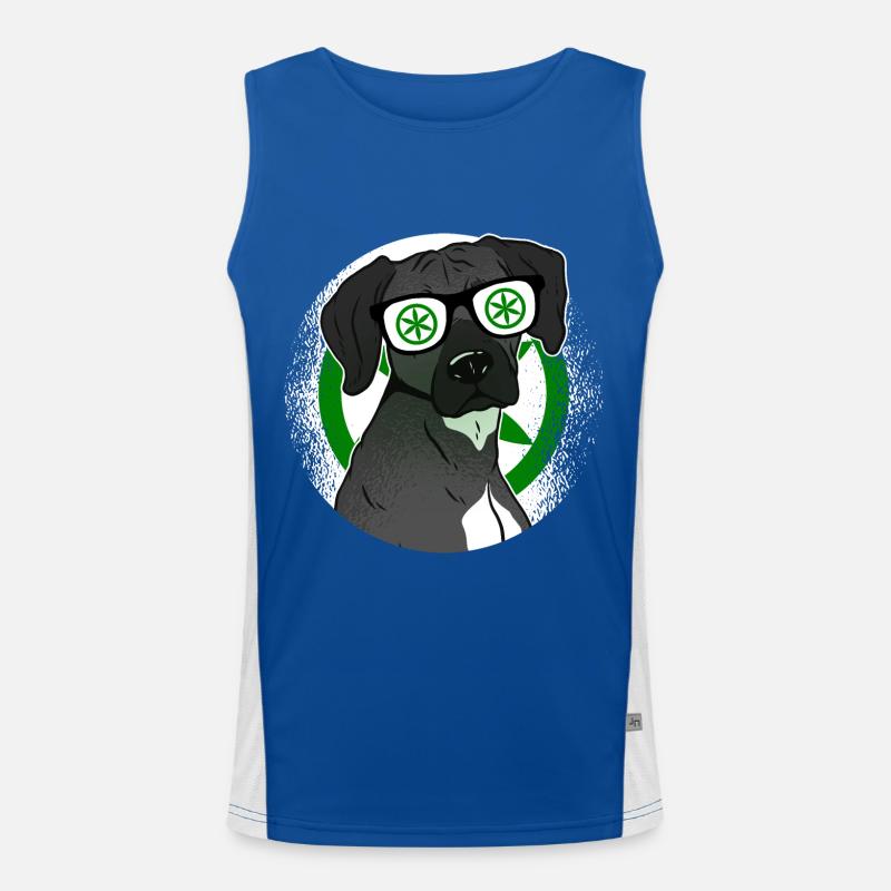 Padania Men's Functional Contrast Tank Top 