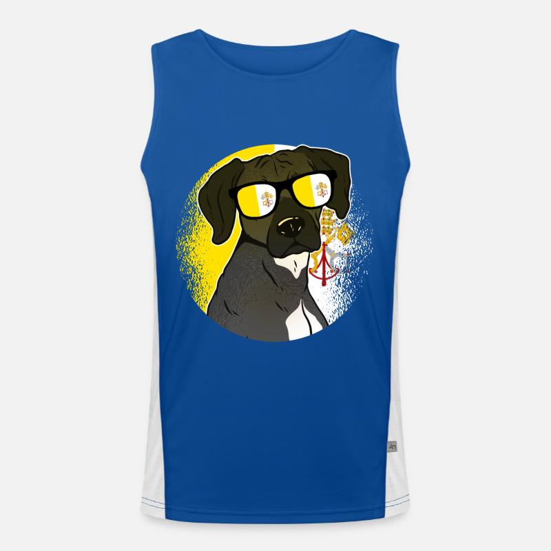 Vatican Men's Functional Contrast Tank Top 