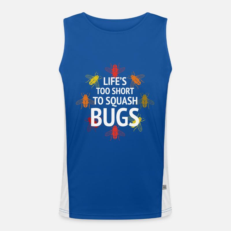 Insect Collector Entomology Entomologist Bug Lover Men's Functional Contrast Tank Top 