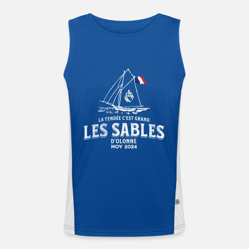 The Vendée is big in 2024 Men's Functional Contrast Tank Top 