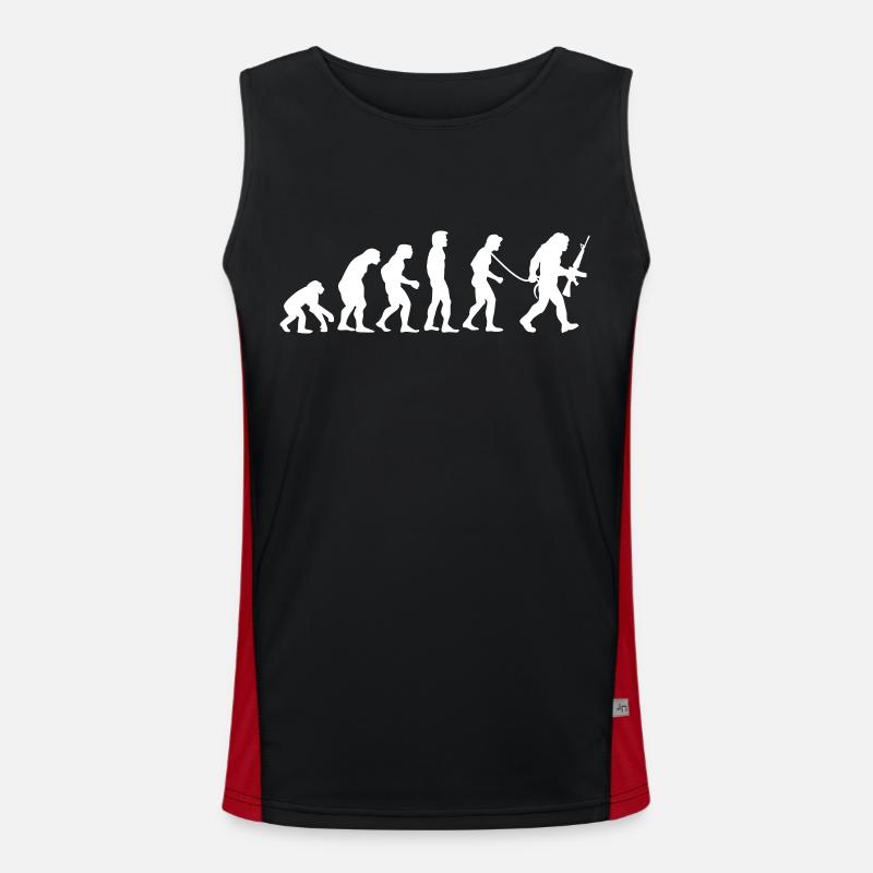 Affen_ (R) évolution Débardeur respirant contrasté Homme 