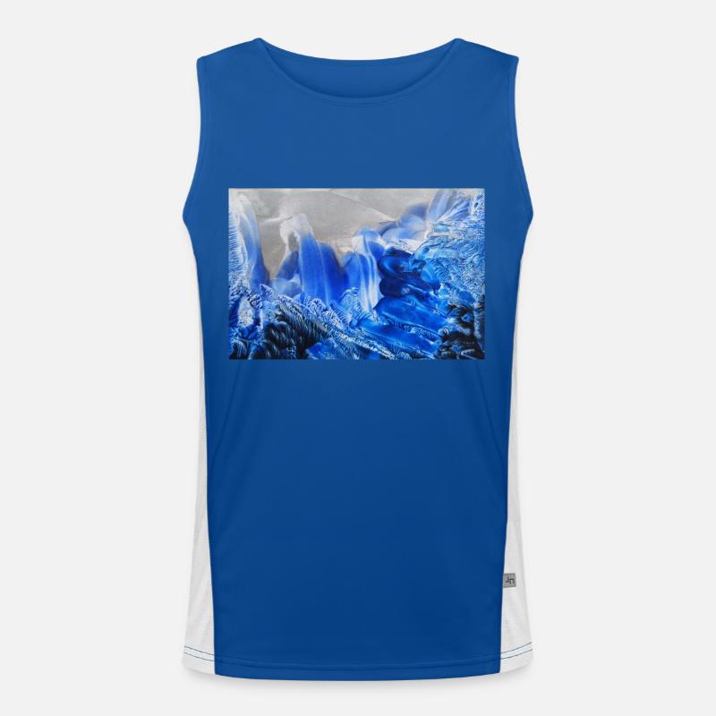 65Sentitoks Funktionelles Kontrast-Tank Top für Männer 