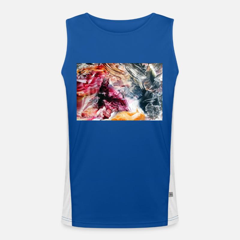 62Sentit Funktionelles Kontrast-Tank Top für Männer 