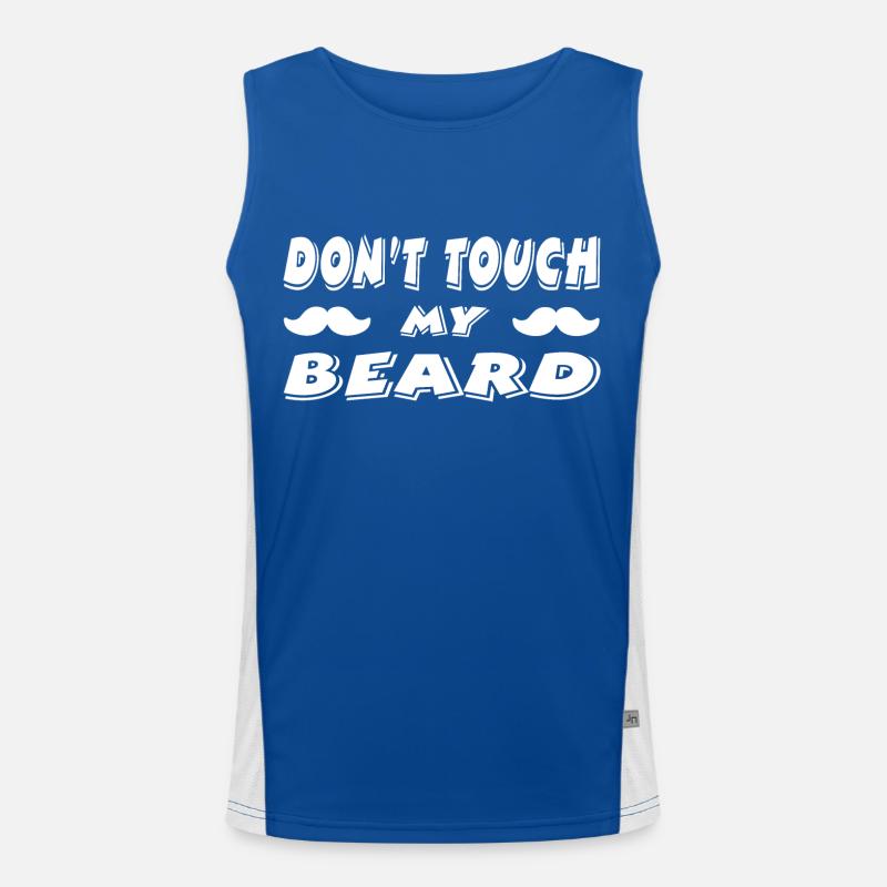 beard Men's Functional Contrast Tank Top 