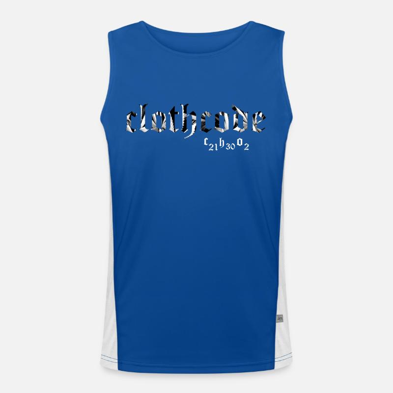 THC clothcode c21h30o2 Men's Functional Contrast Tank Top 